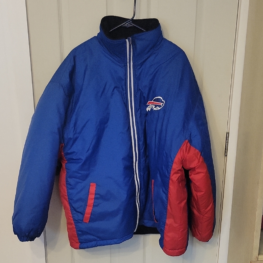 Buffalo Bills Unique Sports Generation Reversable Jacket XL Vintage